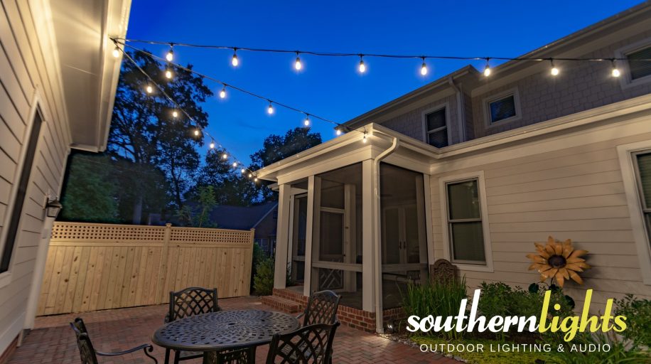 southern-lights-outdoor-lighting-audio-bistro-cafe-string-festune-festival-lighting-designs-and-installation-in-sunset-hills-greensboro-nc