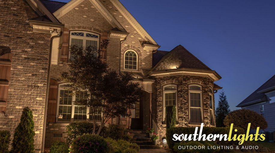 southern-lights-outdoor-lighting-audio-led-lighting-on-architecture-in-scotts-grant-neighborhood-summerfield-nc